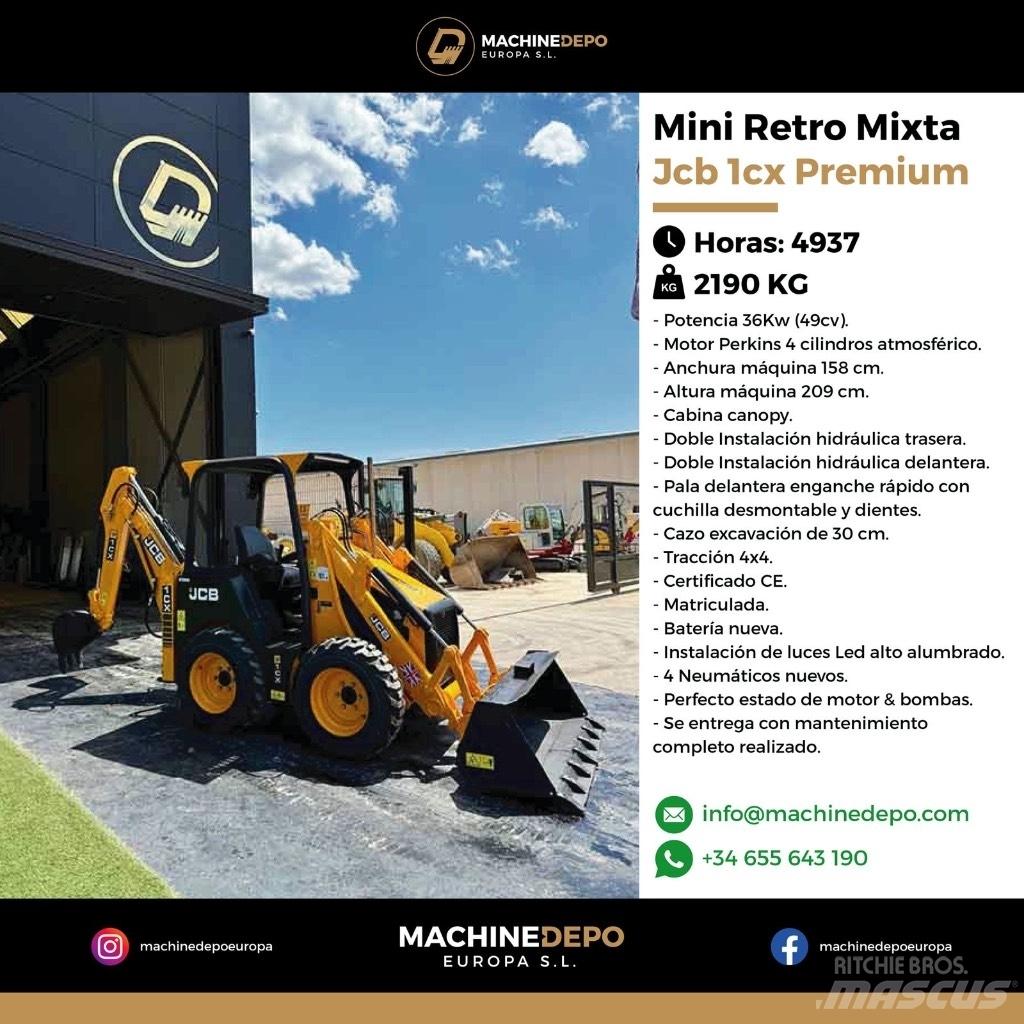 JCB 1 CX Buldoexcavatoare