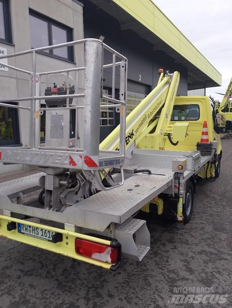 Multitel MT 162 EX Platforme aeriene montate pe camion