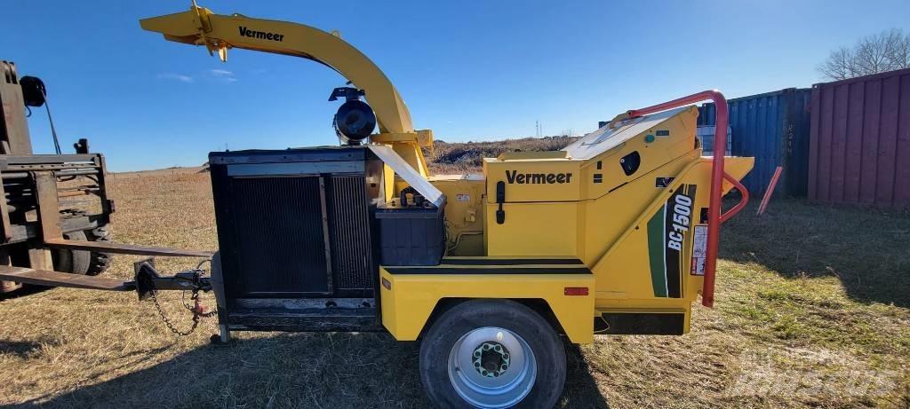 Vermeer BC1500 Masini de tocat lemn