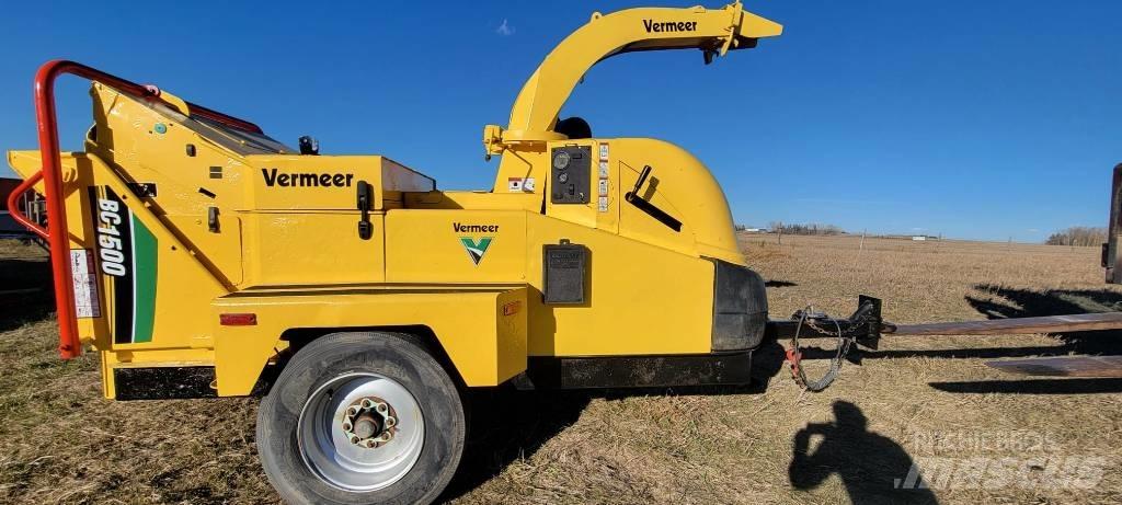 Vermeer BC1500 Masini de tocat lemn