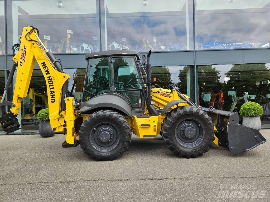 New Holland B 115 C Buldoexcavatoare