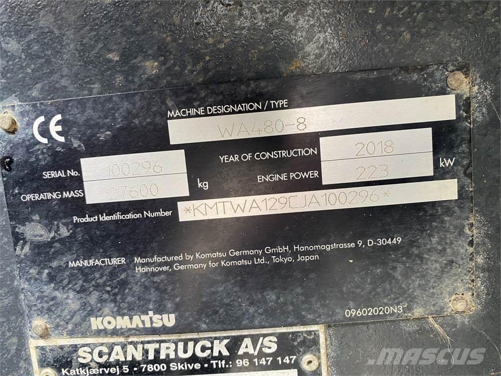 Komatsu WA480-8 Incarcator pe pneuri