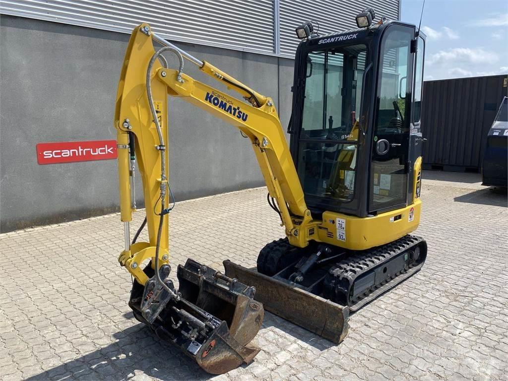 Komatsu PC16R-3 Excavatoare cu roti