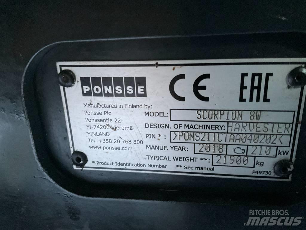 Ponsse Scorpion Combine forestiere
