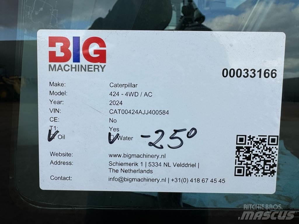 CAT 424 - 4WD / AC Buldoexcavatoare
