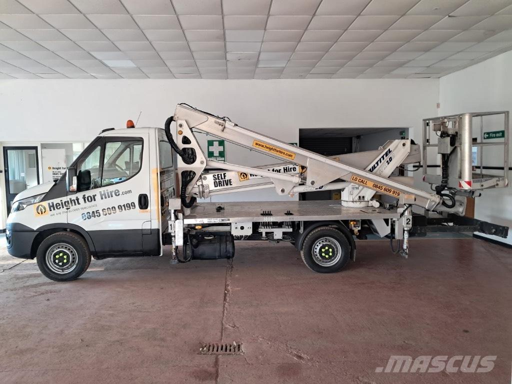 Multitel HX200 Platforme aeriene montate pe camion