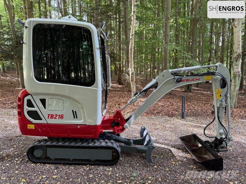 Takeuchi TB 216 Mini excavatoare < 7t