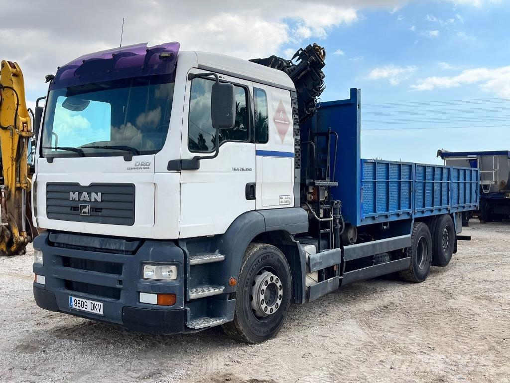 MAN TGA 18.350 Camion cu prelata