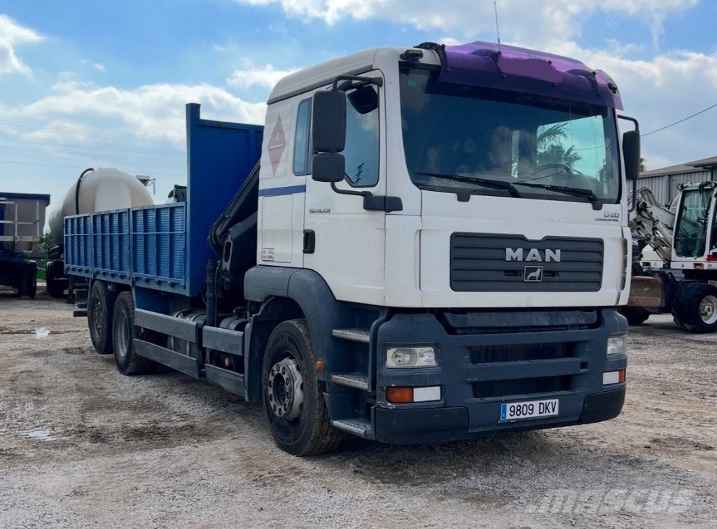 MAN TGA 18.350 Camion cu prelata