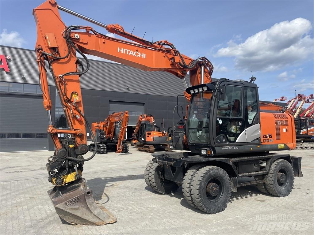 Hitachi ZX 170 W-5 B Excavatoare cu roti