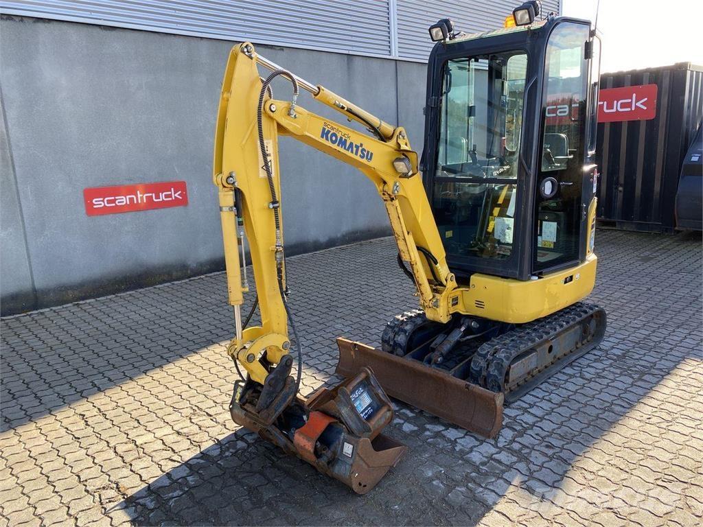Komatsu PC16R-3HS Excavatoare cu roti