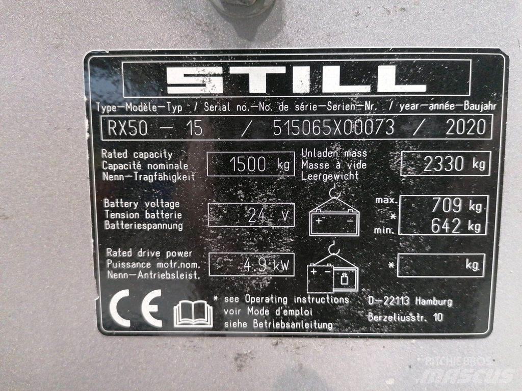 Still RX50-15 Stivuitor electric