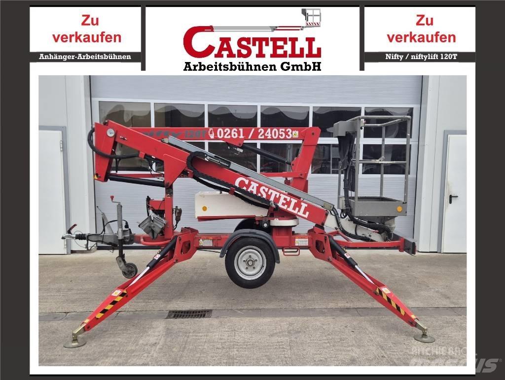 Niftylift 120 T Platforme aeriene montate pe remorca