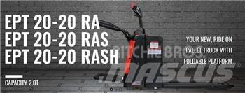 EP EPT 20-25 RAS Transpaleta cu platforma