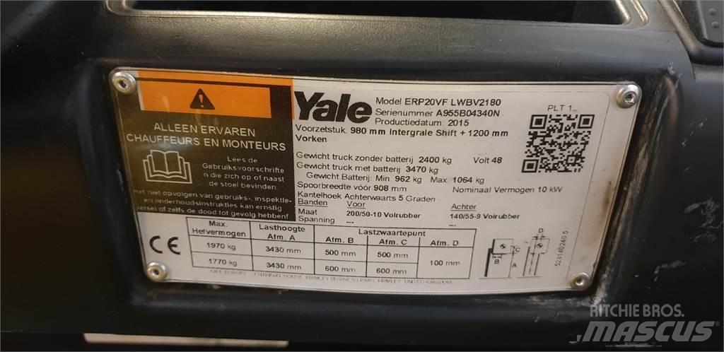 Yale ERP20VF 2014 Stivuitor electric