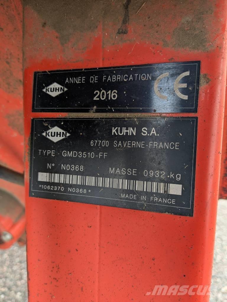 Kuhn GMD 3510 FF Cositoare de iarba