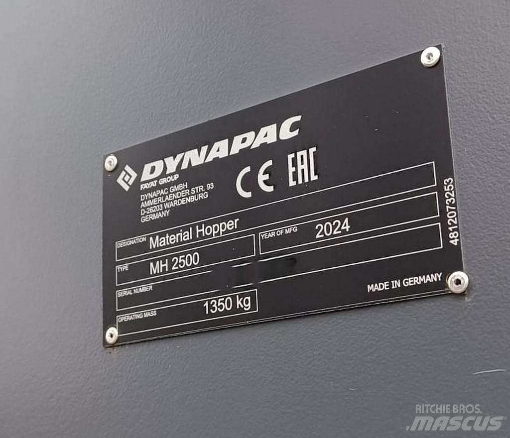 Dynapac MH2500 Hranire animale