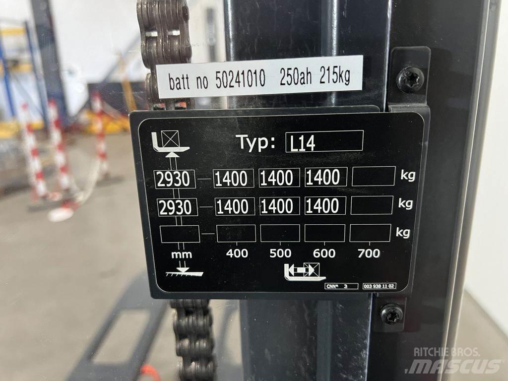 Linde L14 Transpaleta manuala