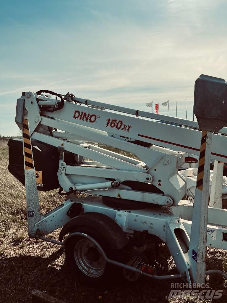 Dino 160 XT Platforme aeriene montate pe remorca