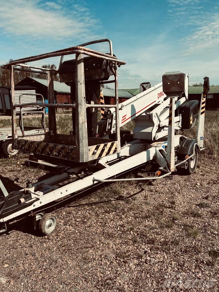 Dino 160 XT Platforme aeriene montate pe remorca