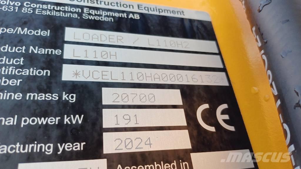 Volvo L 110 H Incarcator pe pneuri