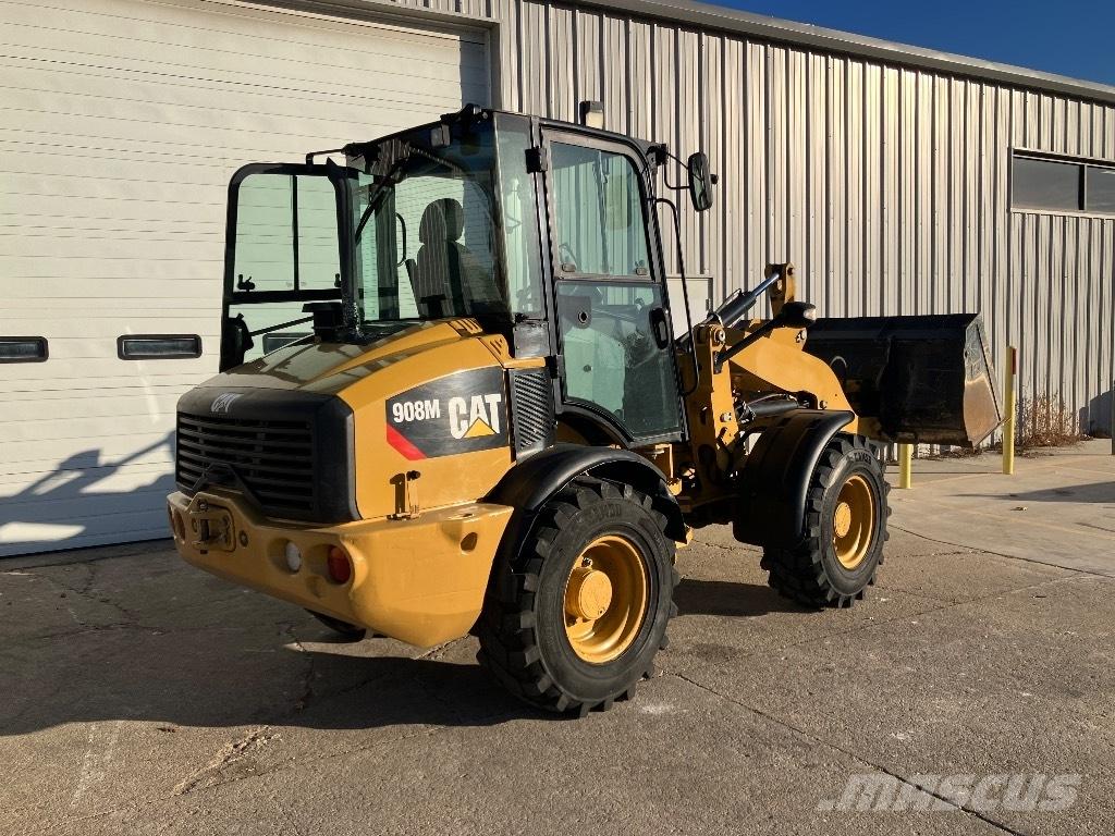 CAT 908m Incarcator pe pneuri