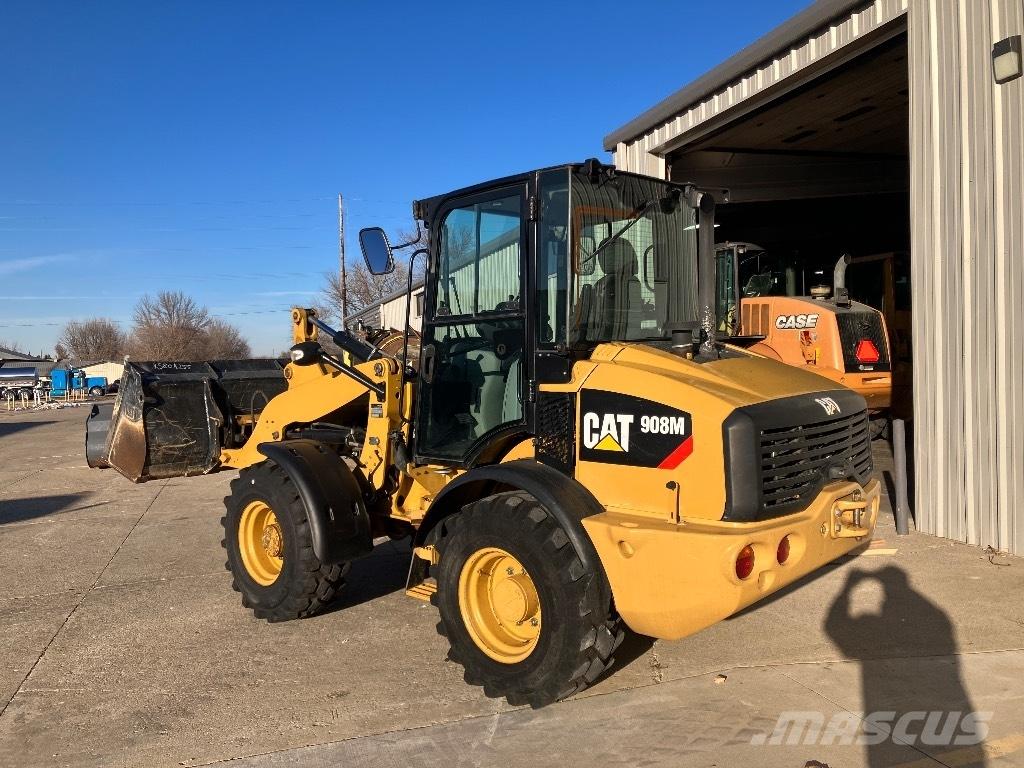 CAT 908m Incarcator pe pneuri