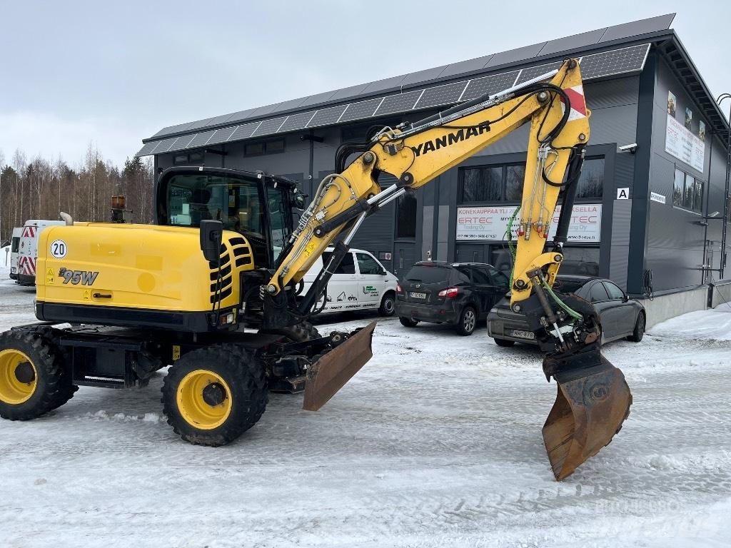 Yanmar B 95 W Excavatoare cu roti
