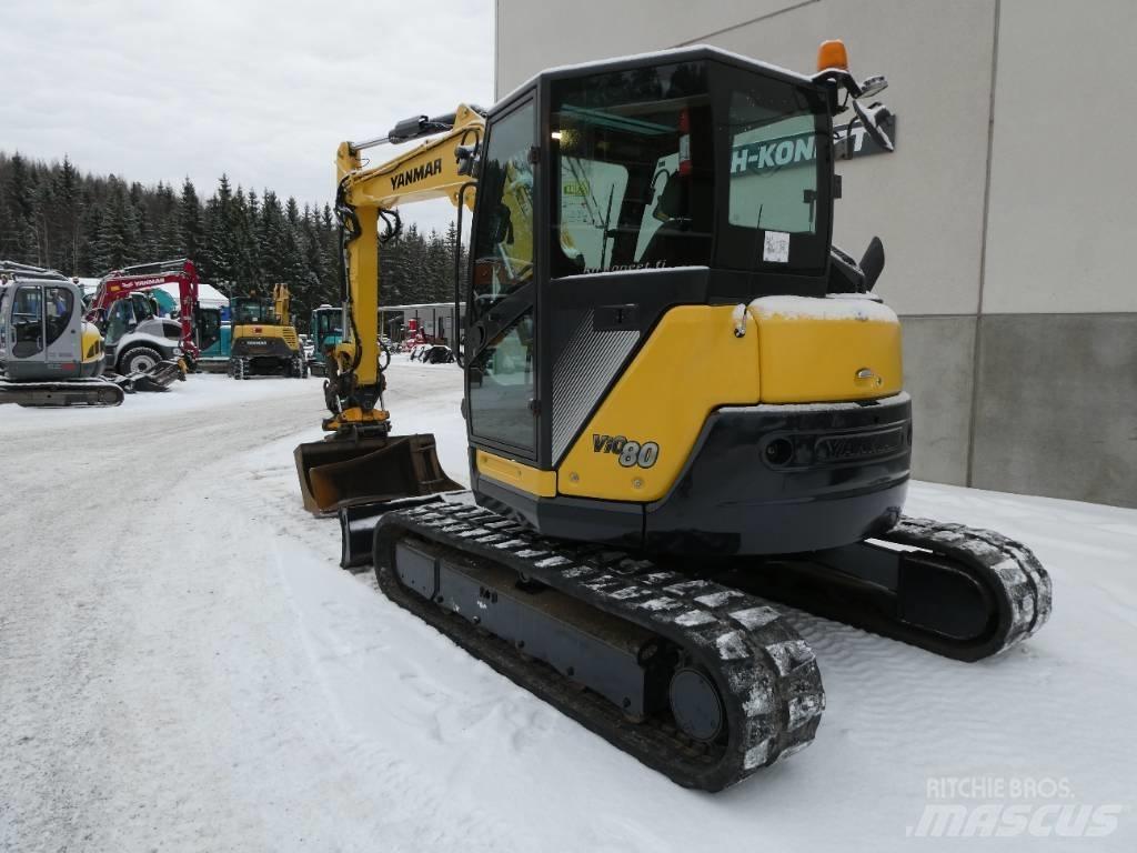 Yanmar Vio 80-1A Excavatoare 7t - 12t