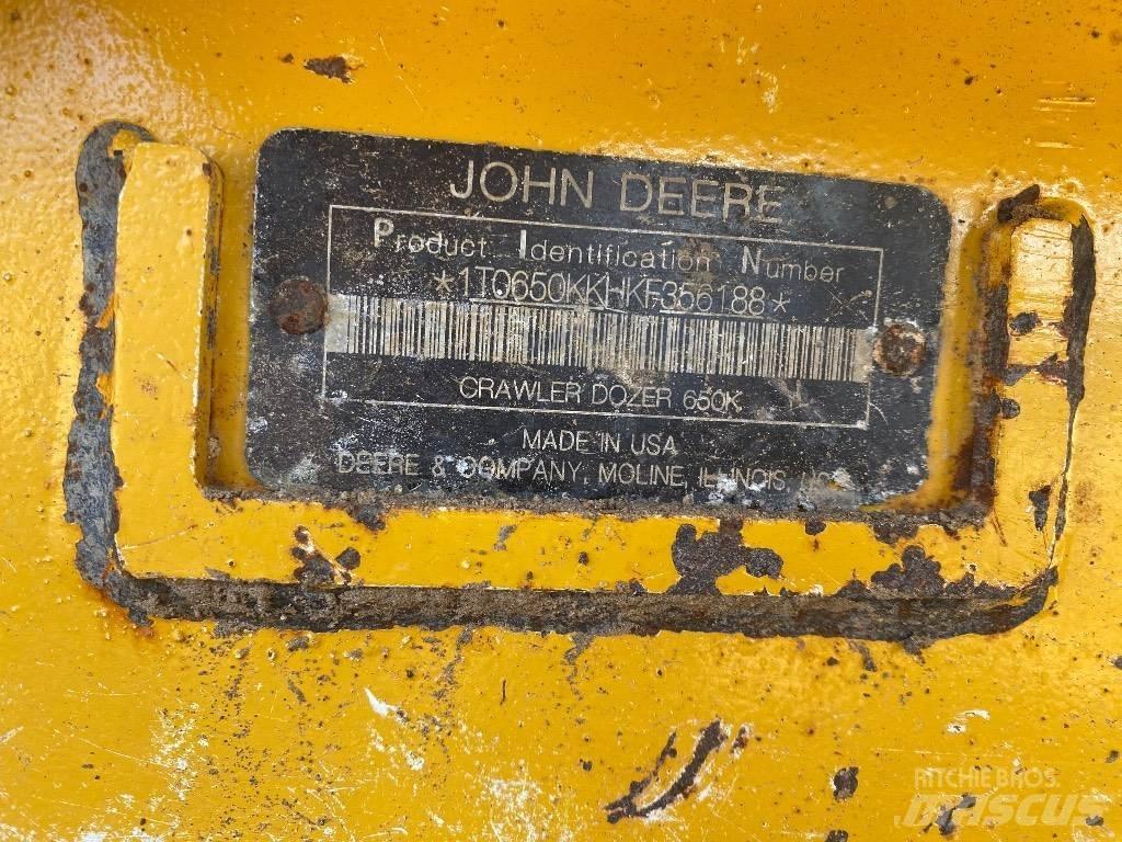 DEERE 650K LGP Buldozere pe senile