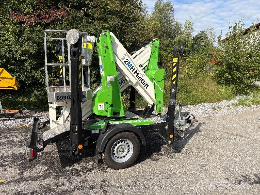 Comet X Trailer 14 Platforme aeriene montate pe remorca