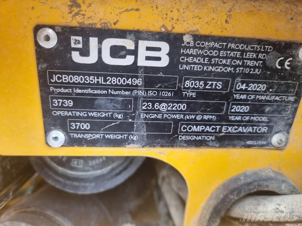 JCB 8035 ZTS Mini excavatoare < 7t