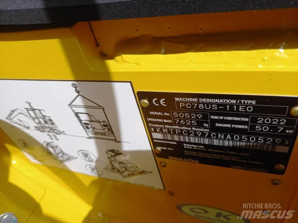 Komatsu PC78US-11EO Excavatoare 7t - 12t