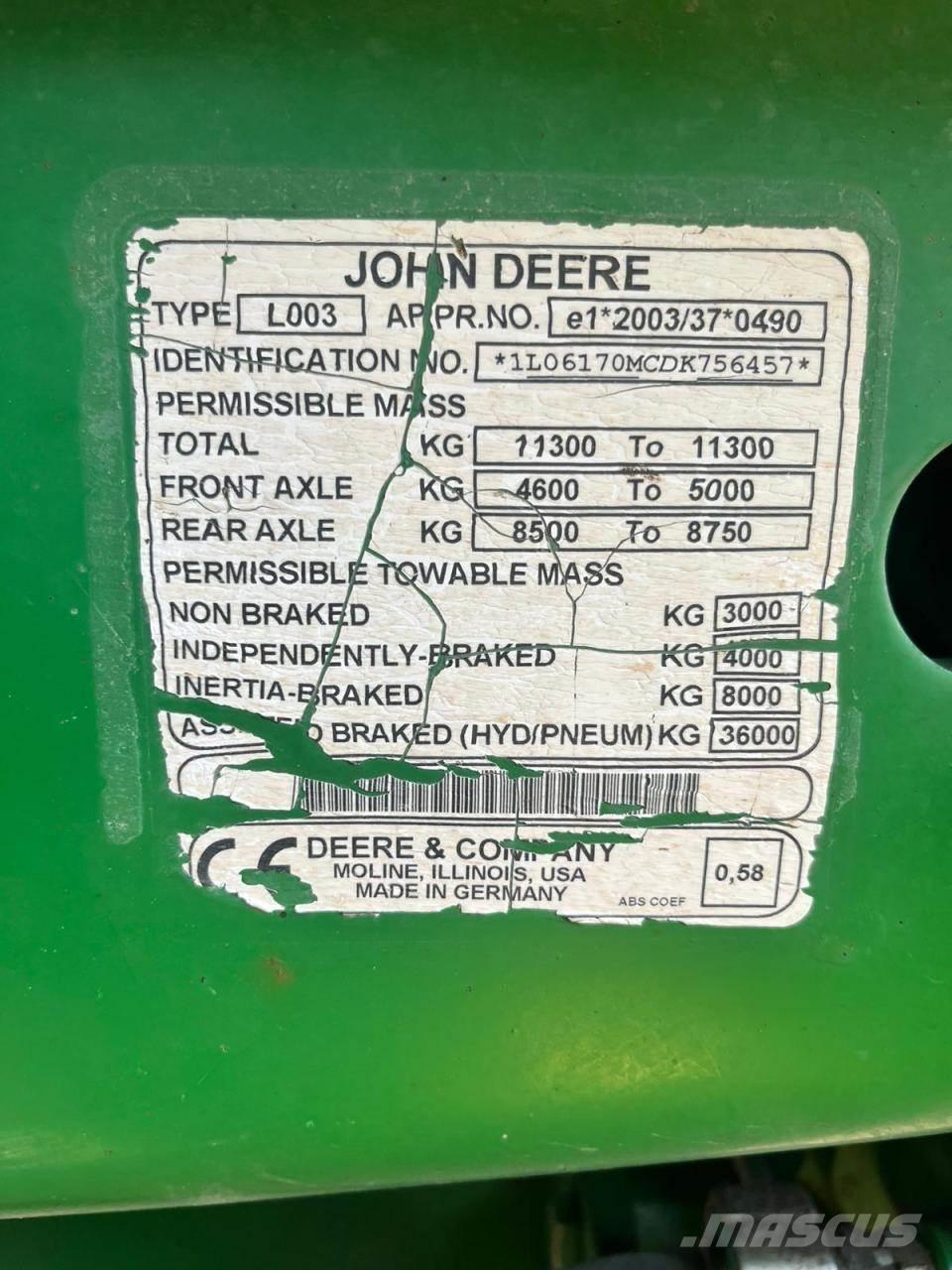 John Deere 6170M Tractoare