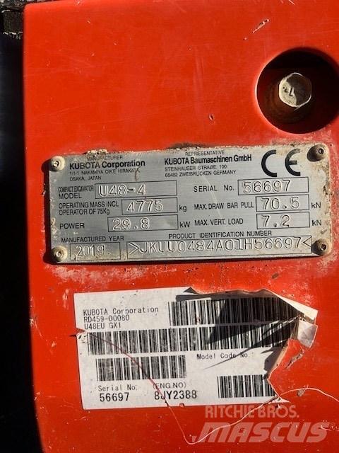 Kubota U 48-4 Mini excavatoare < 7t