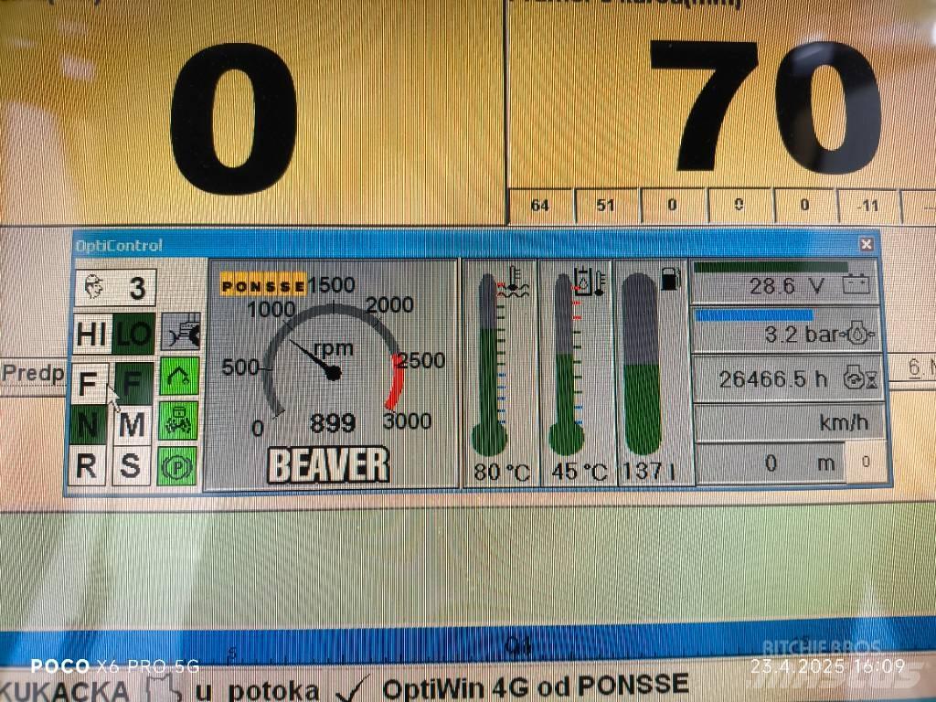 Ponsse Beaver Combine forestiere