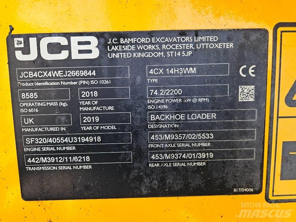 JCB 4 CX Eco Buldoexcavatoare