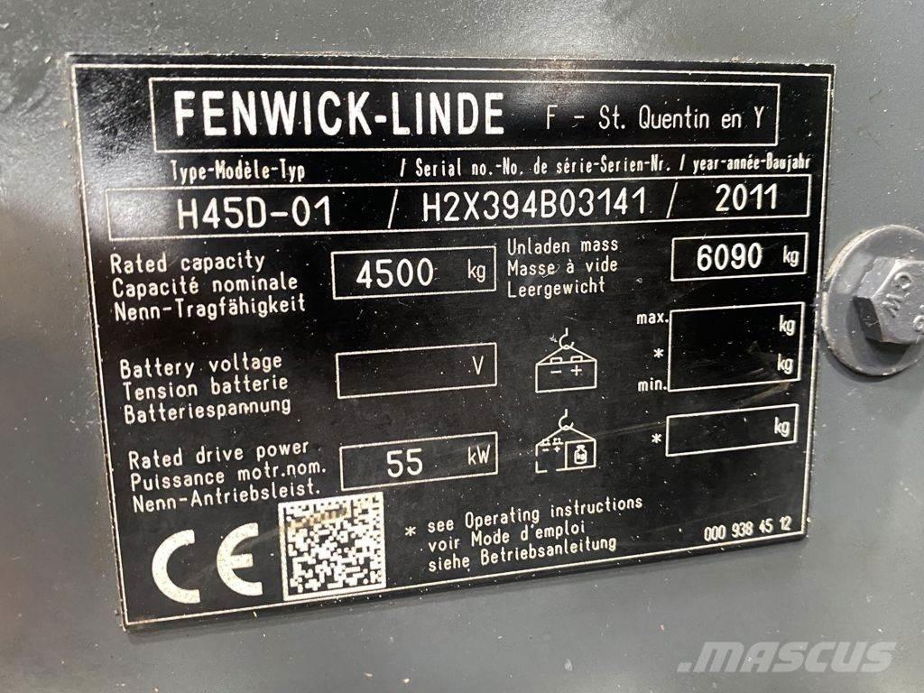 Linde H45D-01 Stivuitor diesel