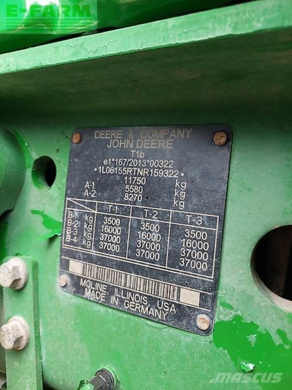 John Deere 6r155 Tractoare