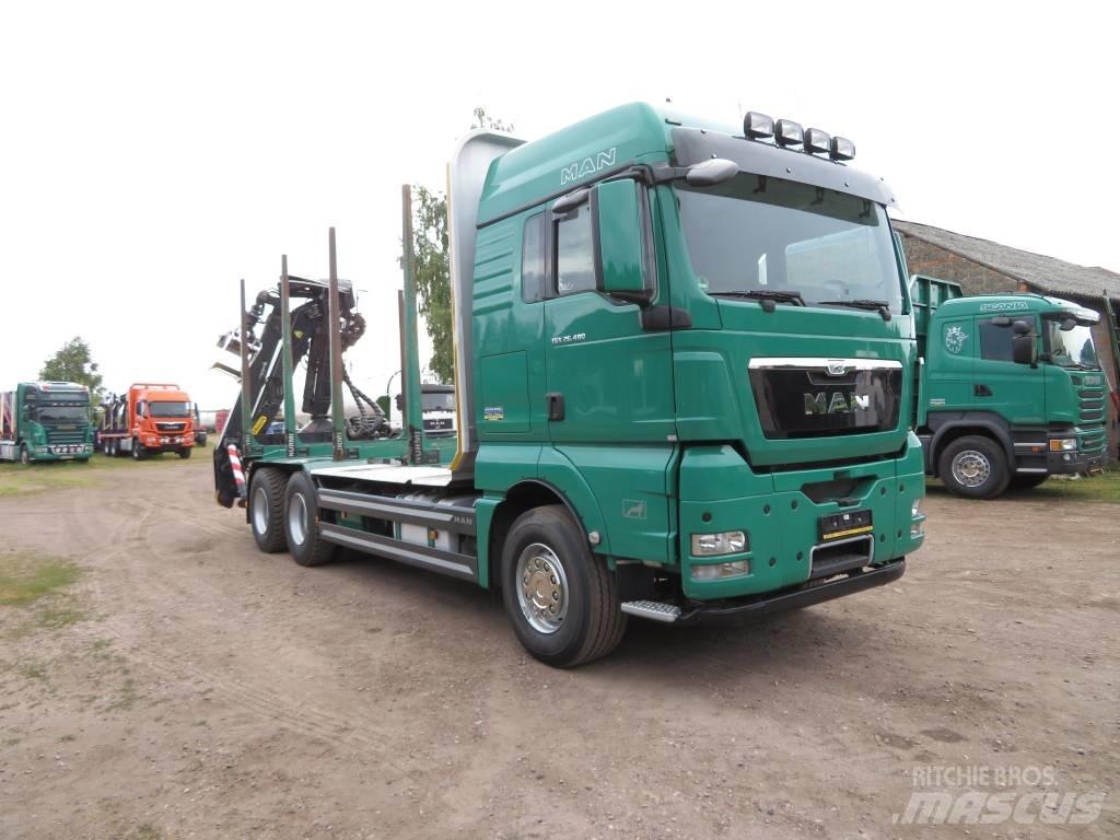 MAN 33 480 Camion pentru lemne