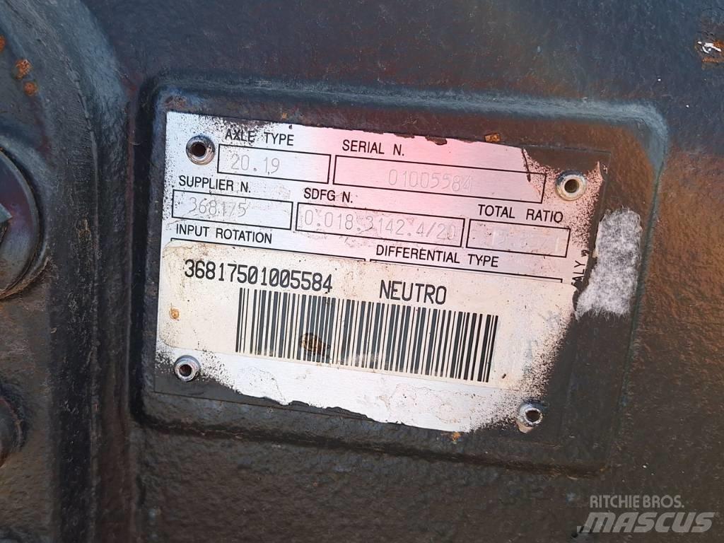 Carraro 20.19 Transmisie