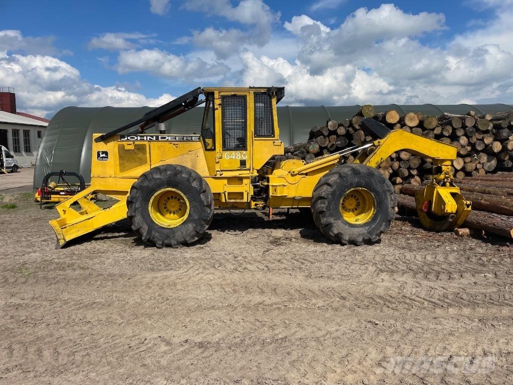John Deere 648 G Utilaje de manevrarea a bustenilor
