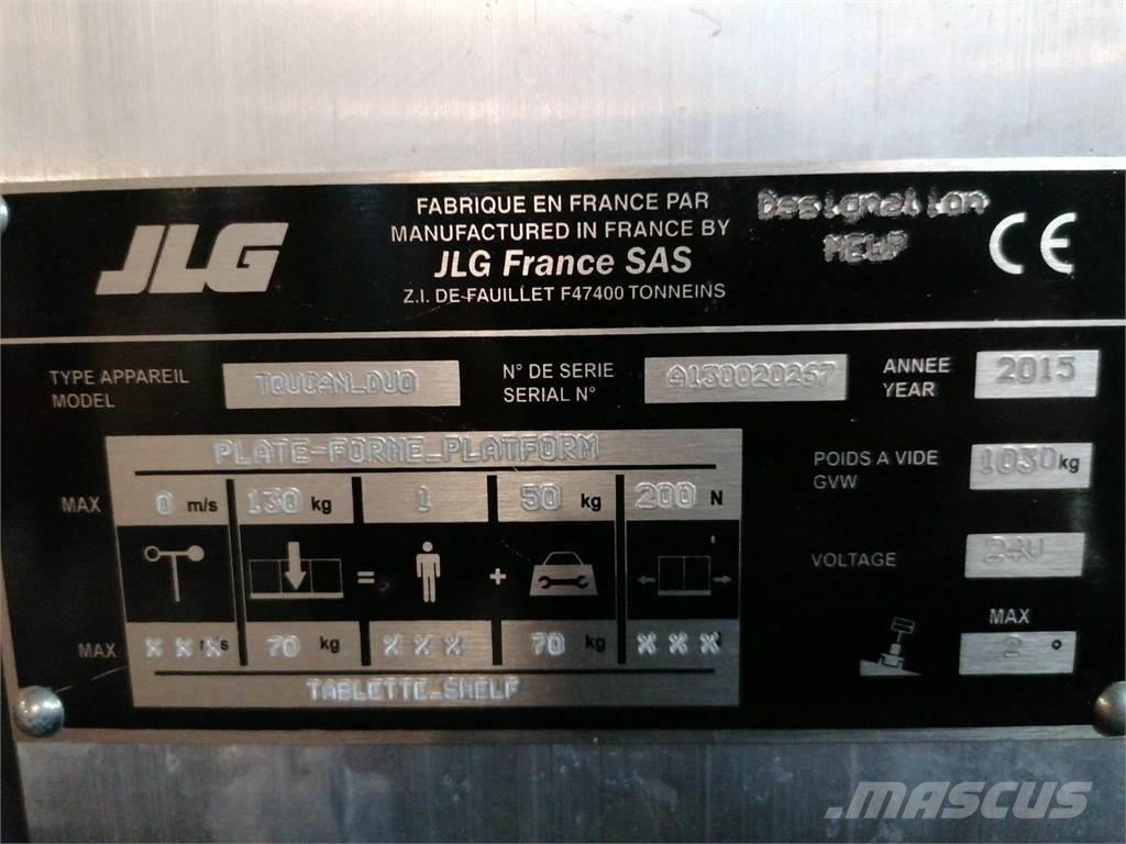 JLG TOUCAN DUO Alte ascensoare si platforme