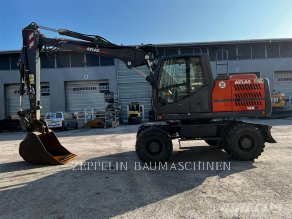 Atlas 160W Excavatoare cu roti