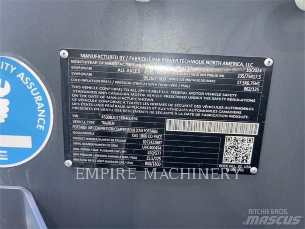 Atlas Copco XAS1800CD Compresoare