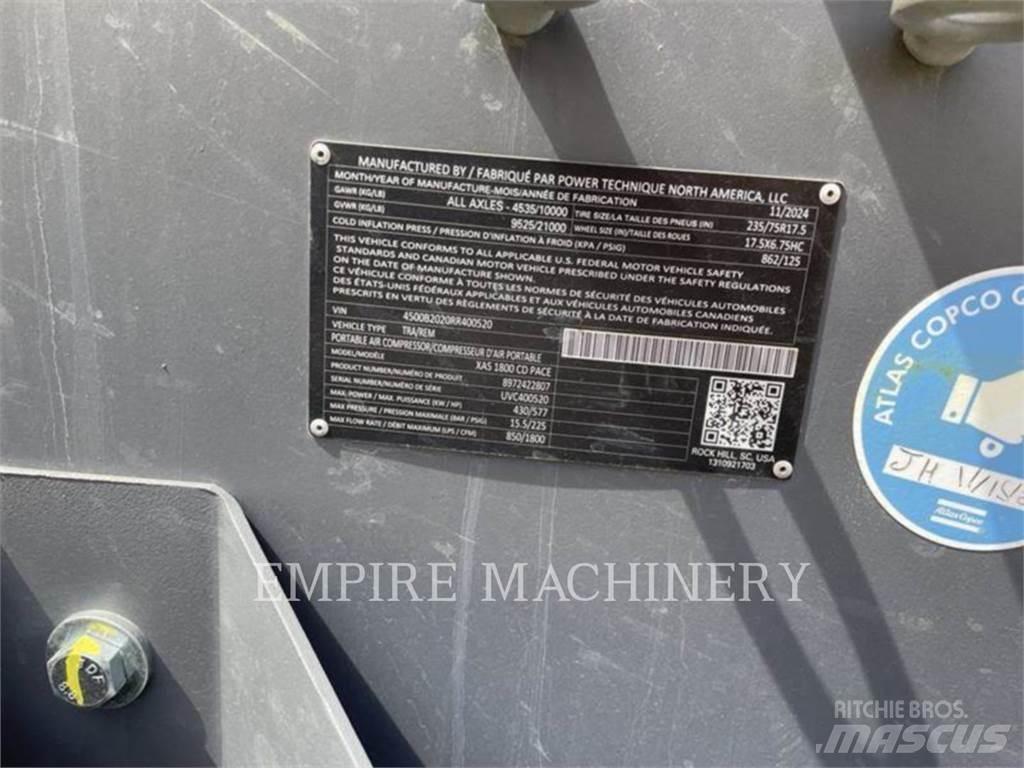 Atlas Copco XAS1800CD Compresoare