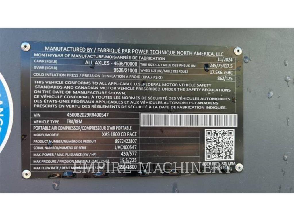 Atlas Copco XAS1800CD Compresoare