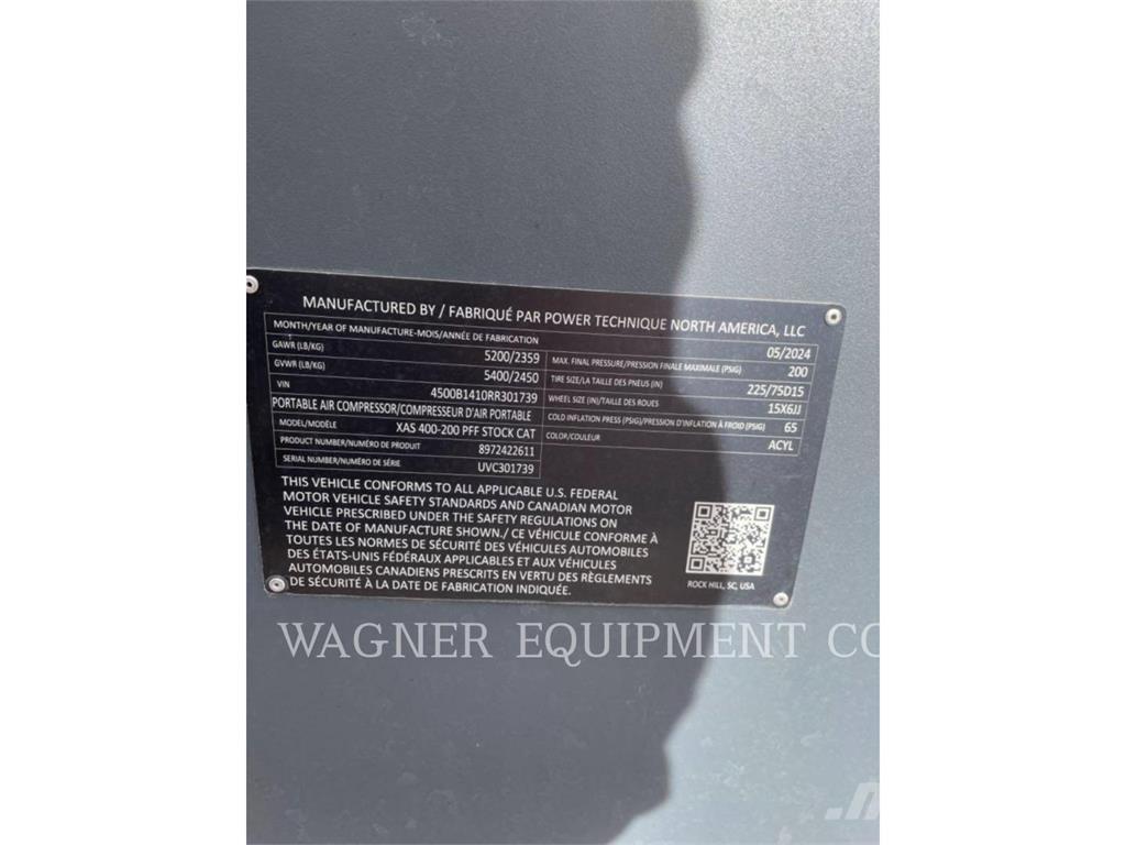 Atlas Copco XAS400 Uscatoare cu aer comprimat