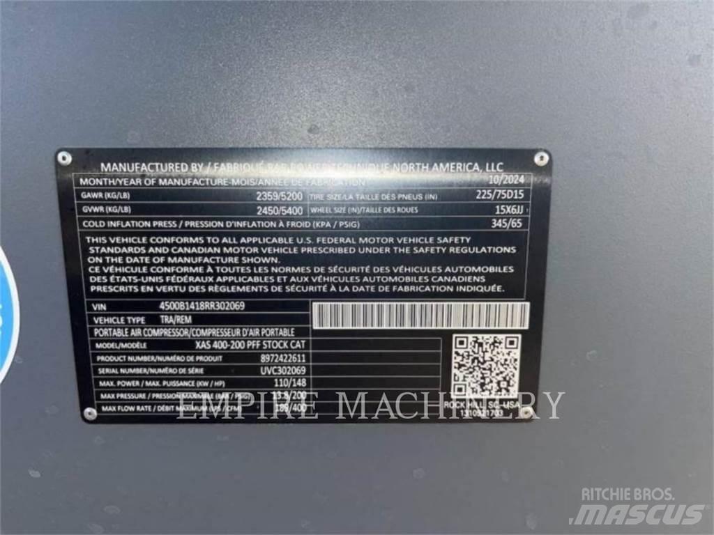 Atlas Copco XAS400CD Compresoare