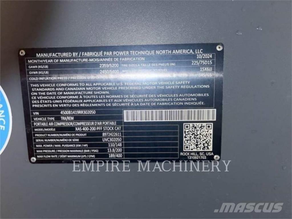 Atlas Copco XAS400CD Compresoare